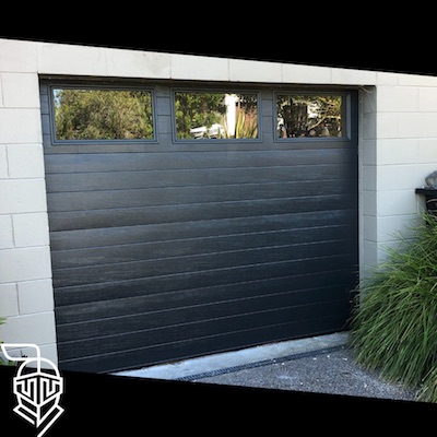 About Knight Garage Doors - Free measure and quote - West Auckland NZ Fineline Panel Doors with Windows